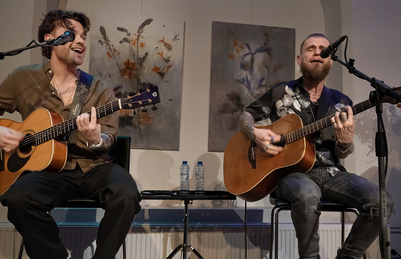 Ben Poole (UK) en Guy Smeets (NL)